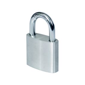 Smith & Locke Aluminium Open shackle Padlock (W)40mm