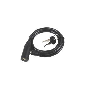 Smith & Locke Black Steel Cable lock (L)1.2m