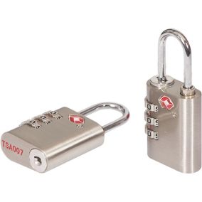 Suitcase cheap padlocks b&m