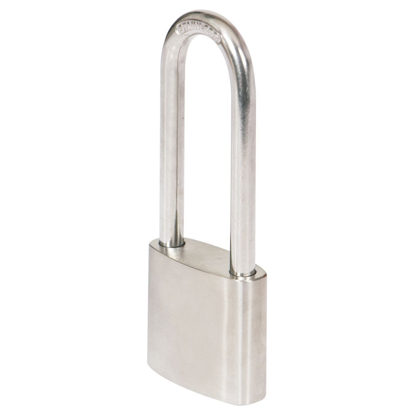 Smith & Locke Stainless steel Extra long Open shackle Padlock (W)40mm