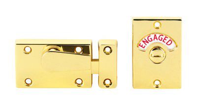 Smith & Locke Zinc Indicator bolt