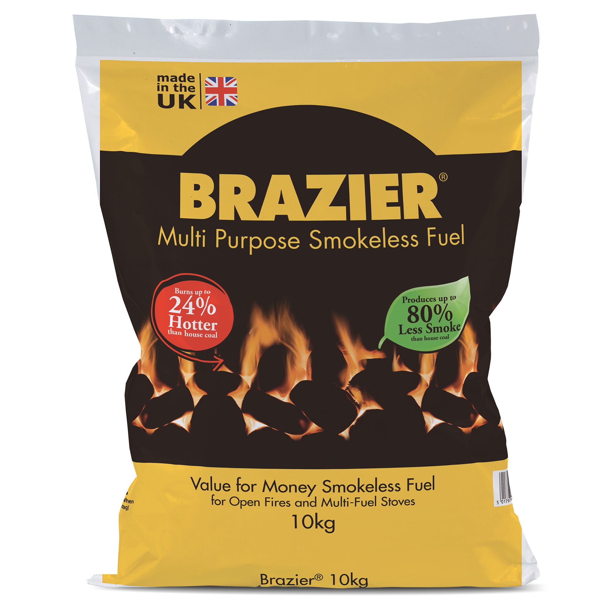 Smokeless Soild fuel briquettes, 10kg DIY at B&Q