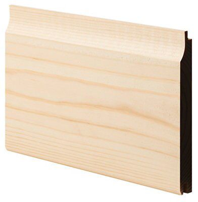 Smooth Medium-density Fibreboard (MDF) Cladding (W)119mm (T)14.5mm ...