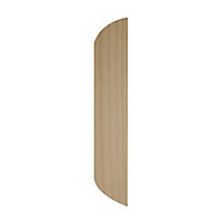 Smooth Natural Pine D-Shape Softwood Moulding (L)2.4m (W)30mm (T)6mm 0.18kg