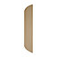Smooth Natural Pine D-Shape Softwood Moulding (L)2.4m (W)40mm (T)6mm