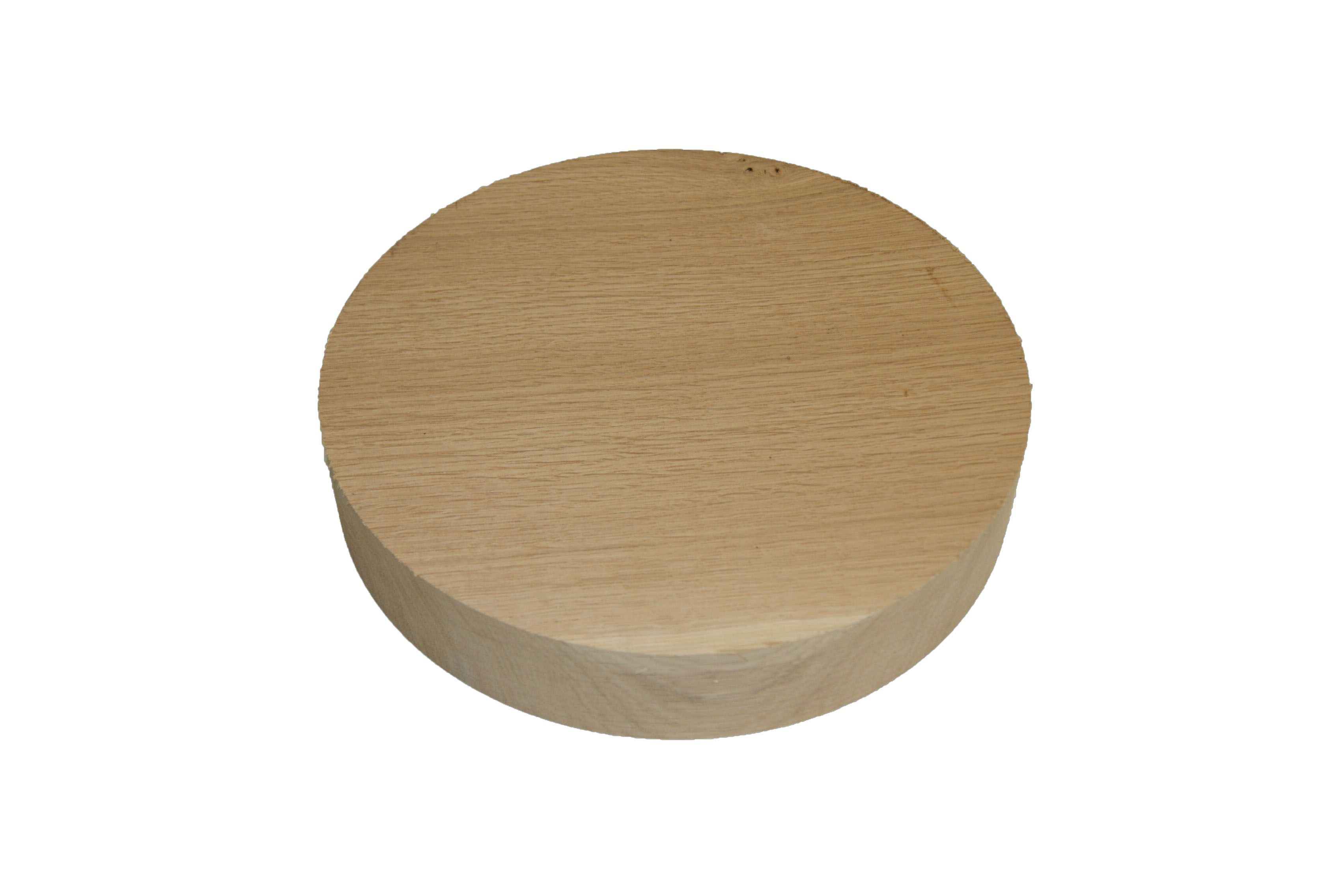 Smooth Oak Furniture board, (Dia)250mm (T)50mm | DIY at B&Q