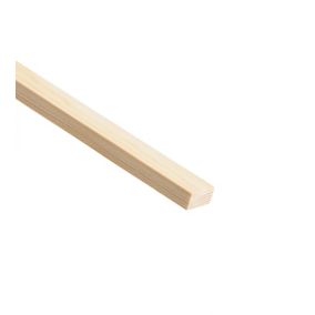 Smooth Planed Pine Stripwood (L)2.4m (W)15mm (T)10.5mm