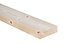 Smooth Planed Round edge CLS timber (L)2.4m (W)140mm (T)38mm, Pack of 3