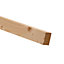 Smooth Planed Square edge Stick timber (L)1.8m (W)44mm (T)34mm, Pack of 12