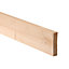 Smooth Planed Square edge Stick timber (L)2.4m (W)94mm (T)18mm, Pack of 8