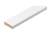 Smooth Planed Square edge Stripwood (L)2.4m (W)70mm (T)18mm