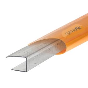 SNAPA Clear Capping strip (L)3000mm (W)20mm