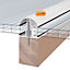 SNAPA White PVC Glazing bar, (L)3m (W)45mm (T)25mm