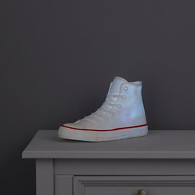 Sneaker Shoe Matt White LED Table lamp | DIY at B&Q