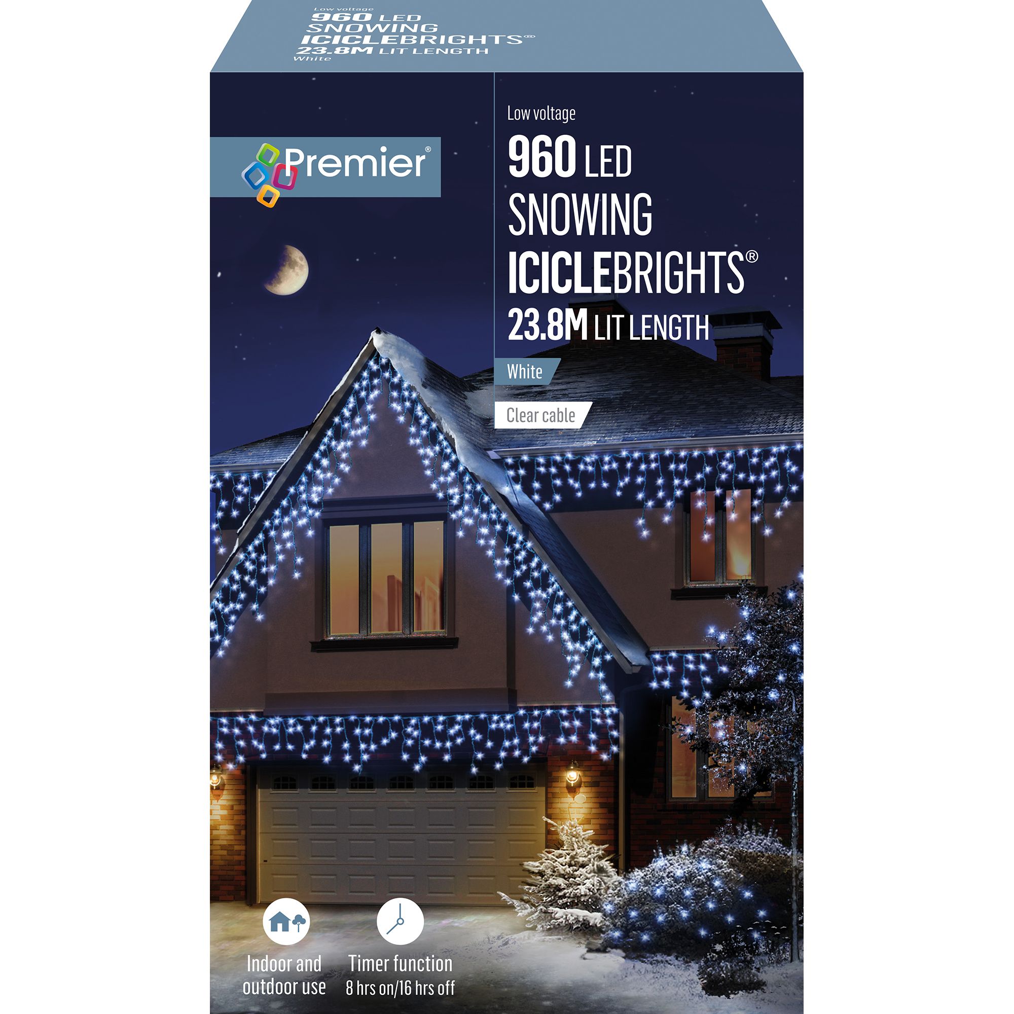 Icicle outdoor outlet lights b&q