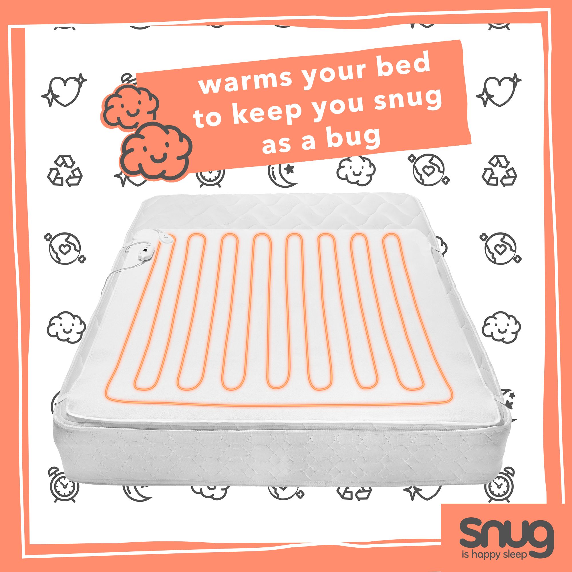 Snug Snuggle Up Electric Blanket