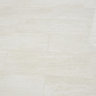 Soft travertin Ivory Gloss Stone effect Ceramic Tile, Pack of 9, (L)600mm (W)200mm