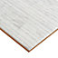 Soft travertin Light grey Matt 3D decor Stone effect Ceramic Wall Tile, Pack of 9, (L)600mm (W)200mm