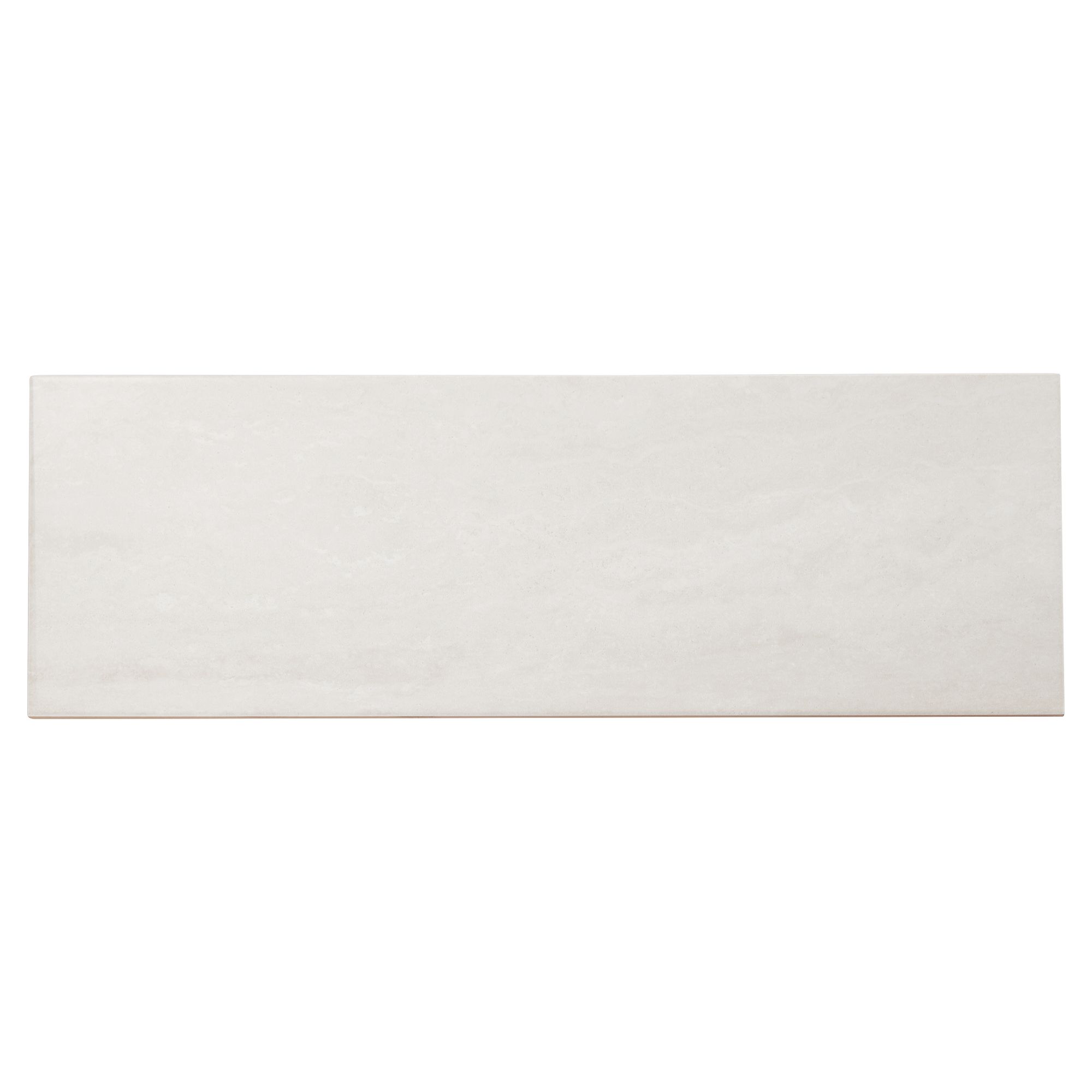 Soft travertine Ivory Gloss Stone effect Ceramic Wall Tile Sample Price Comparisons | Compare The Build