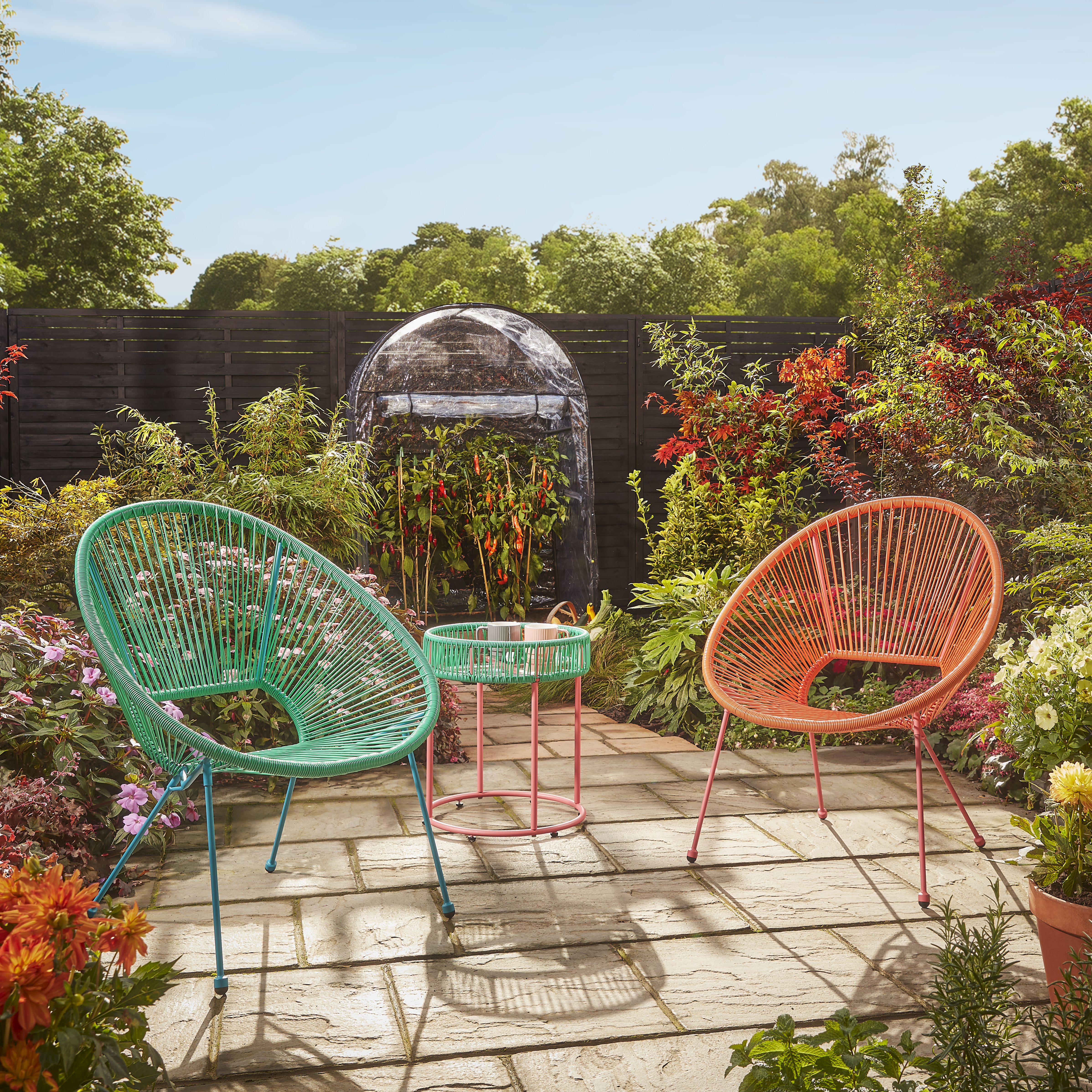 B&q metal garden chairs sale