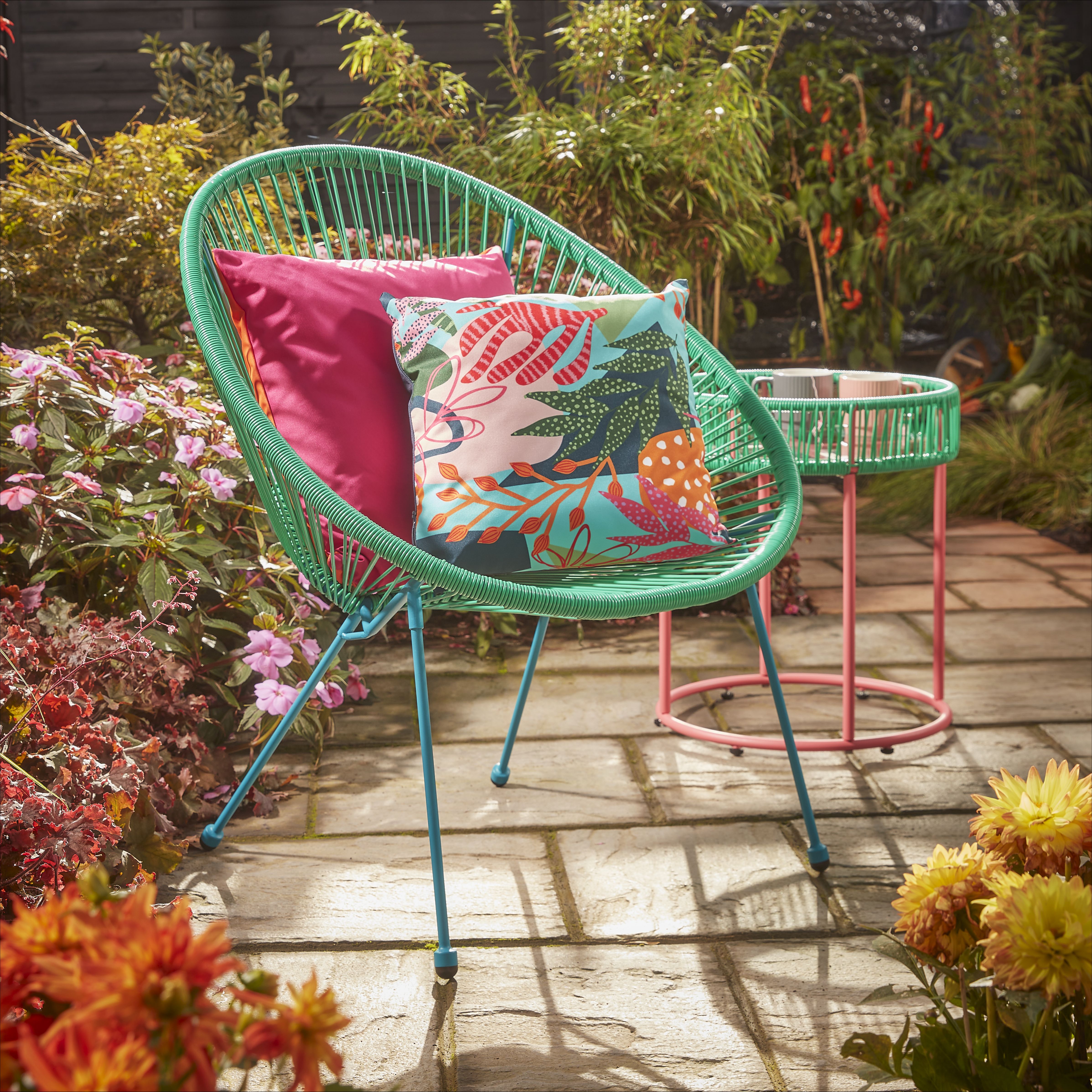 B&q metal garden chairs hotsell