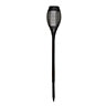 Solar Black Torch Solar-powered LED Outdoor Stake light