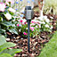 Solar Black Torch Solar-powered LED Outdoor Stake light