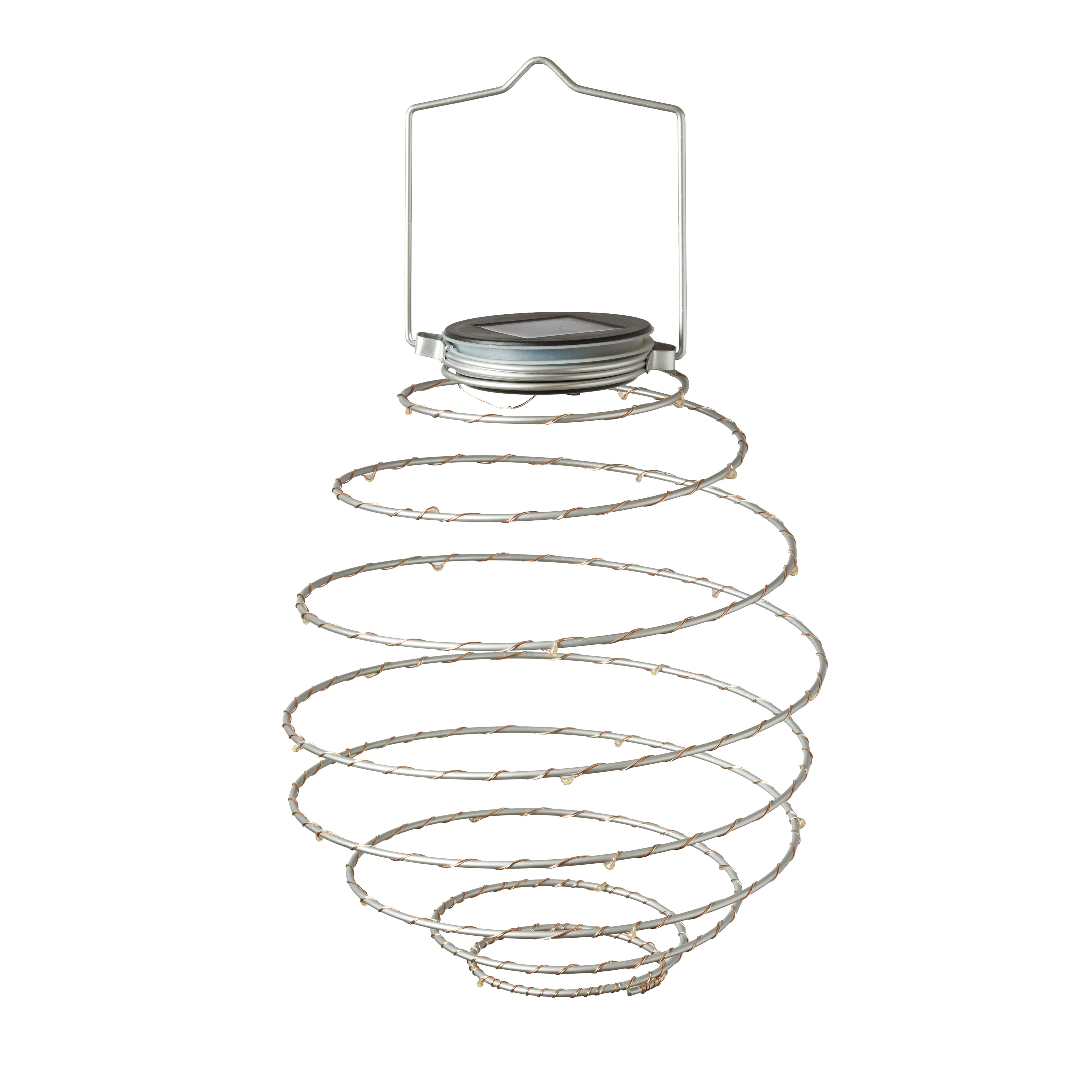 Large spiral store solar lights