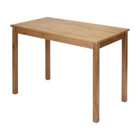 Solid wood 1 drawer Desk (H)750mm (W)1100mm