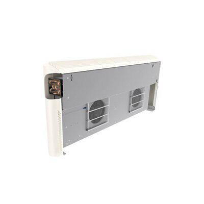 Solo 6 Curved White Column Radiator, (W)985mm x (H)410mm