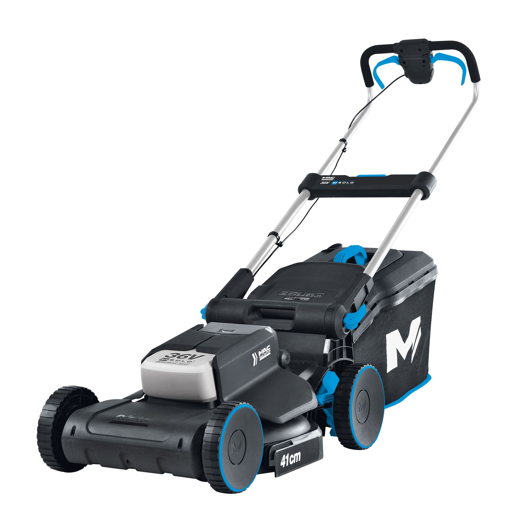 Cordless store rotary lawnmower