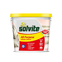 Solvite All purpose Ready mixed Wallpaper Adhesive 4.5kg - 5 rolls