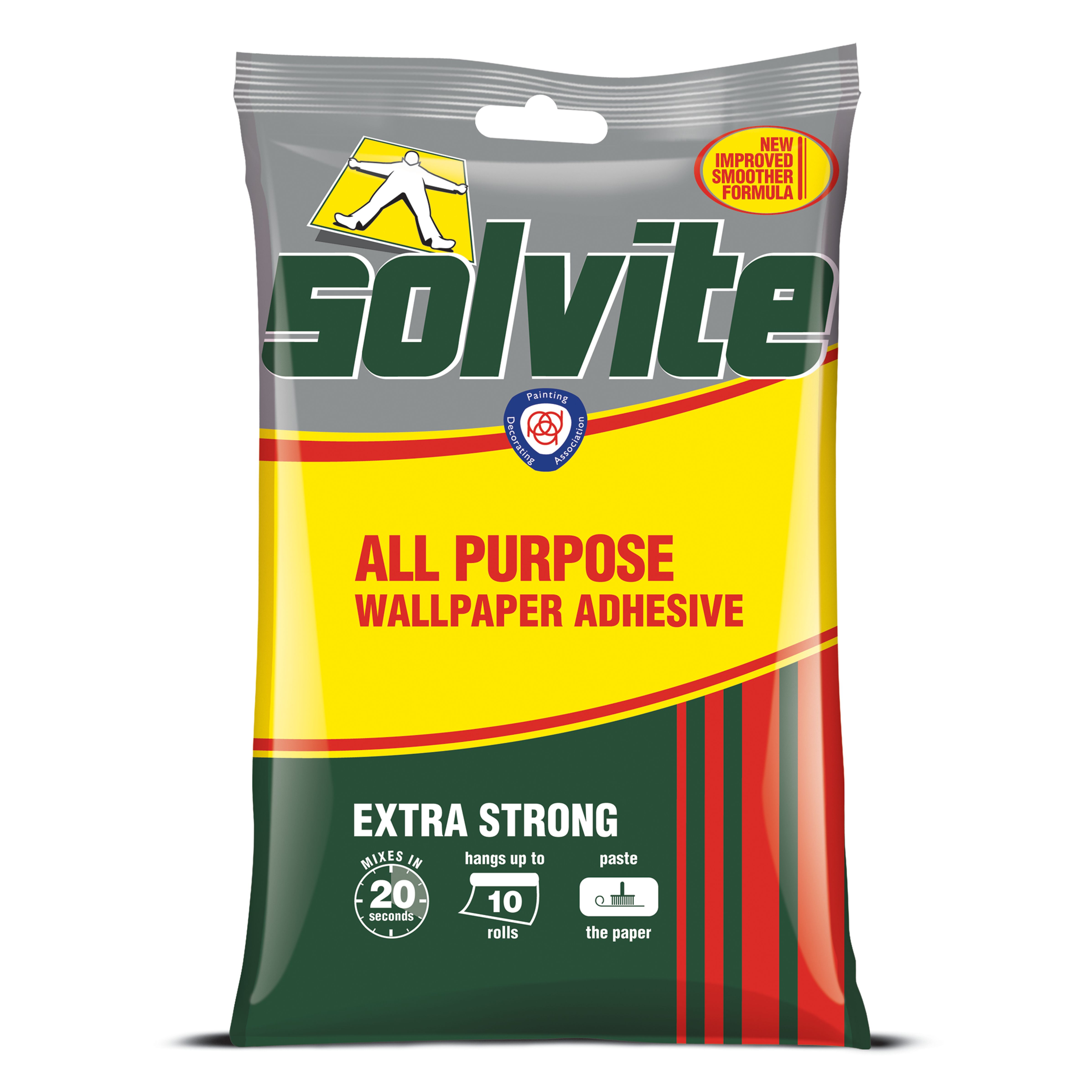 Solvite All purpose Wallpaper Adhesive 185g - 10 rolls