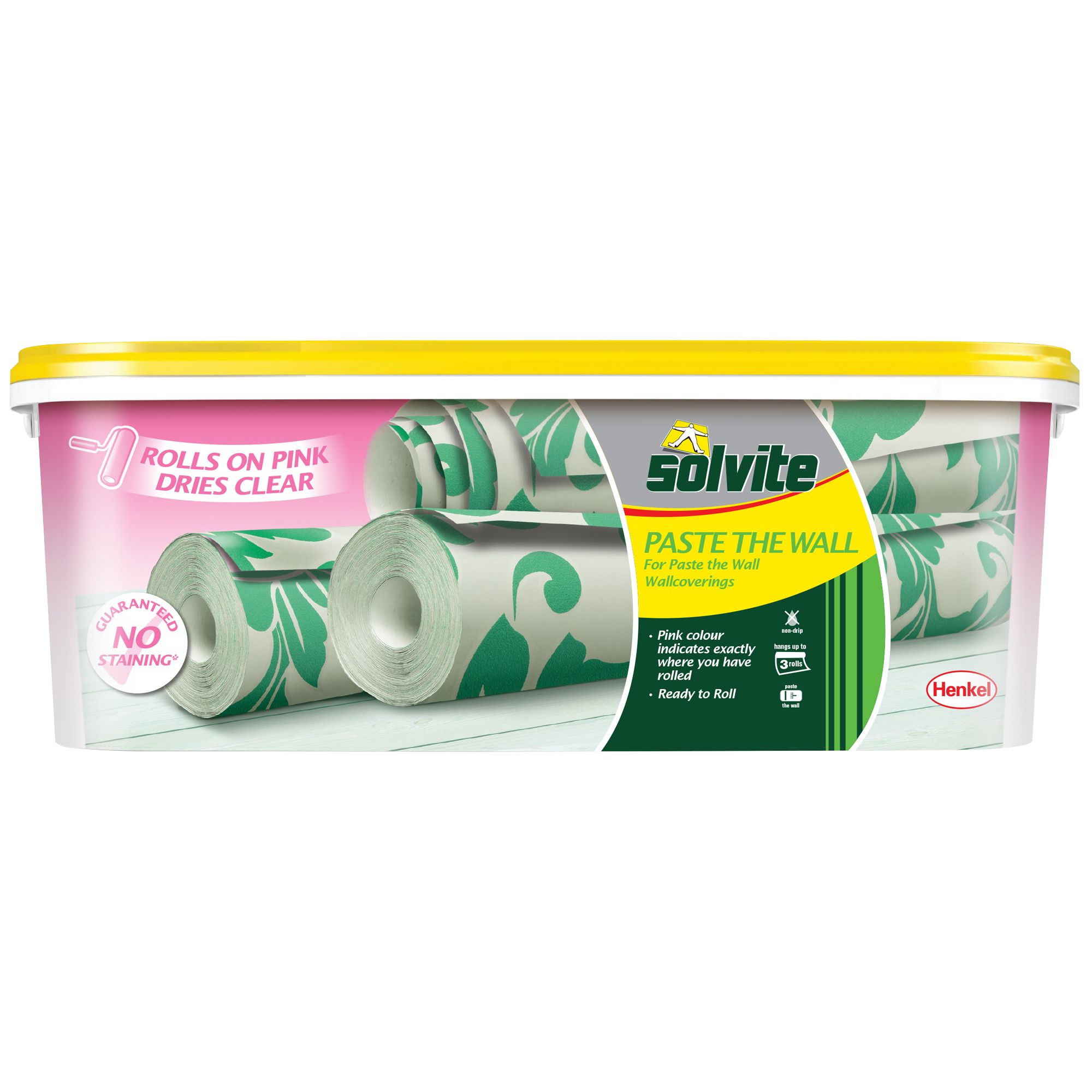 Solvite Paste The Wall Ready Mixed Wallpaper Adhesive 2.5kg | DIY At B&Q