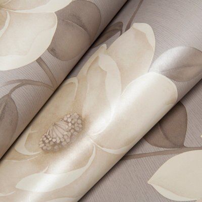 Sophie Conran Sophie conran flower stone Magnolia Floral Smooth Wallpaper