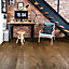Soren Antique sienna Oak Solid wood Solid wood flooring