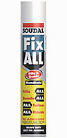 Soudal Fix ALL Fills & Bonds Hand-held Adhesive foam 750ml