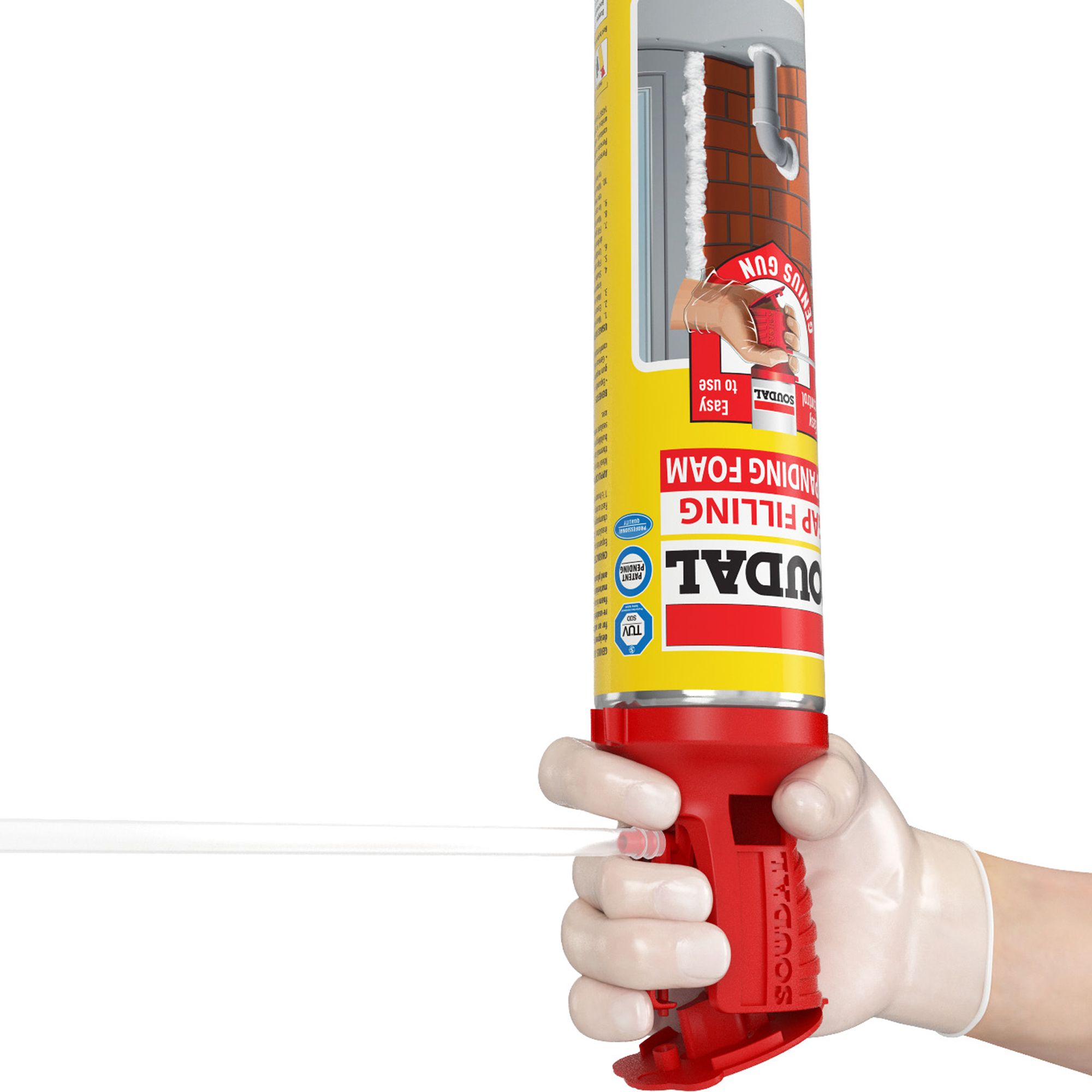 Soudal Genius Gun Gap filling Expanding foam 750ml