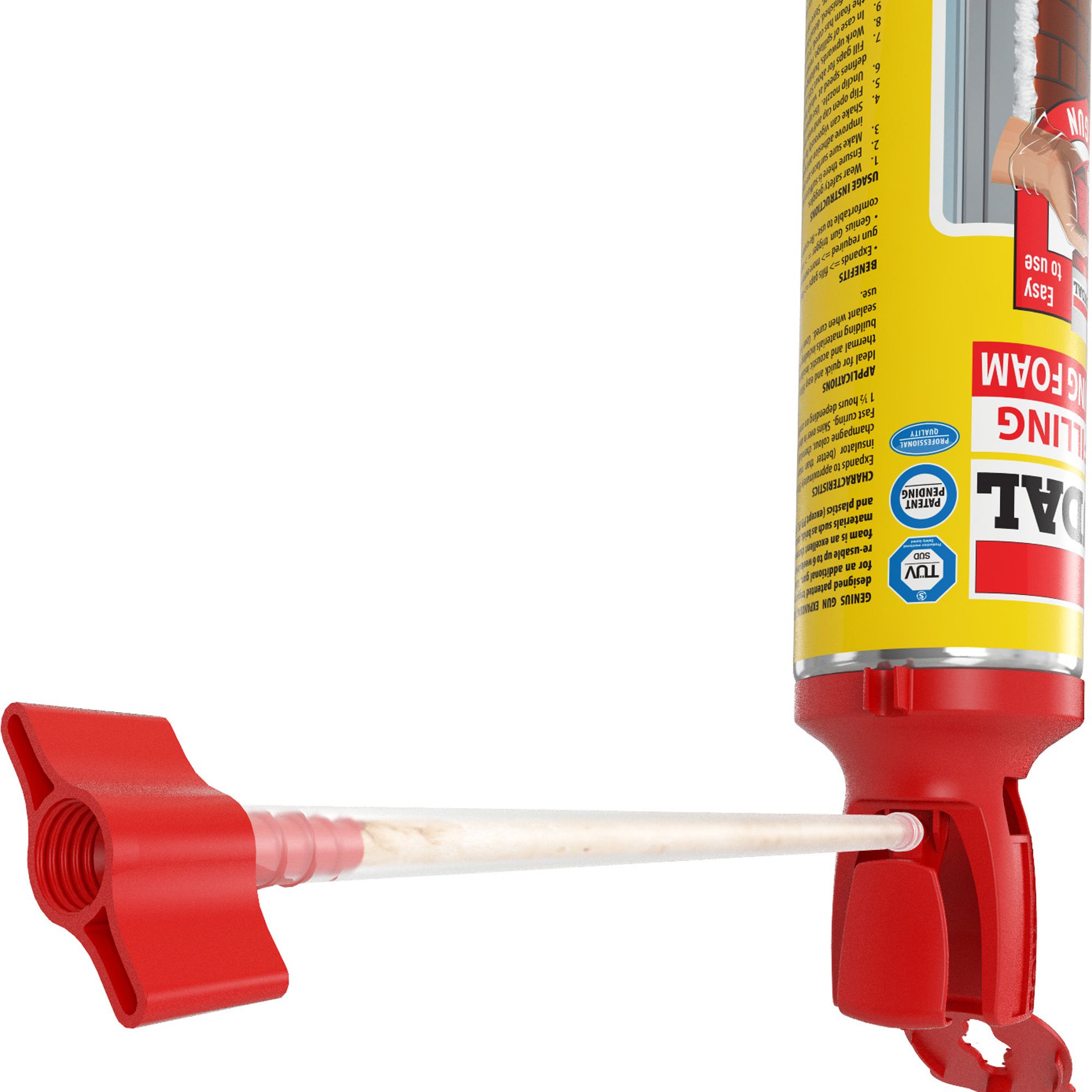 Soudal Genius Gun Gap filling Expanding foam 750ml