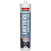 Soudal Ready to use White Solvented Solvent-based Sealant, 290ml