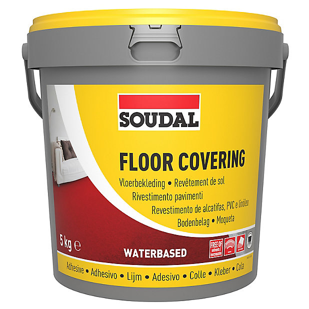 Vinyl Flooring Adhesive 5kg, What Adhesive To Use For Vinyl Tiles