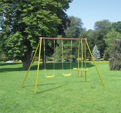 Soulet Portique Plastic Swing Diy At B Q