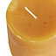 Spaas Rustic Exotic wood Pillar candle Small