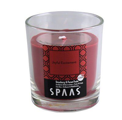 Spaas Wine red Strawberry & forest fruits Jar candle
