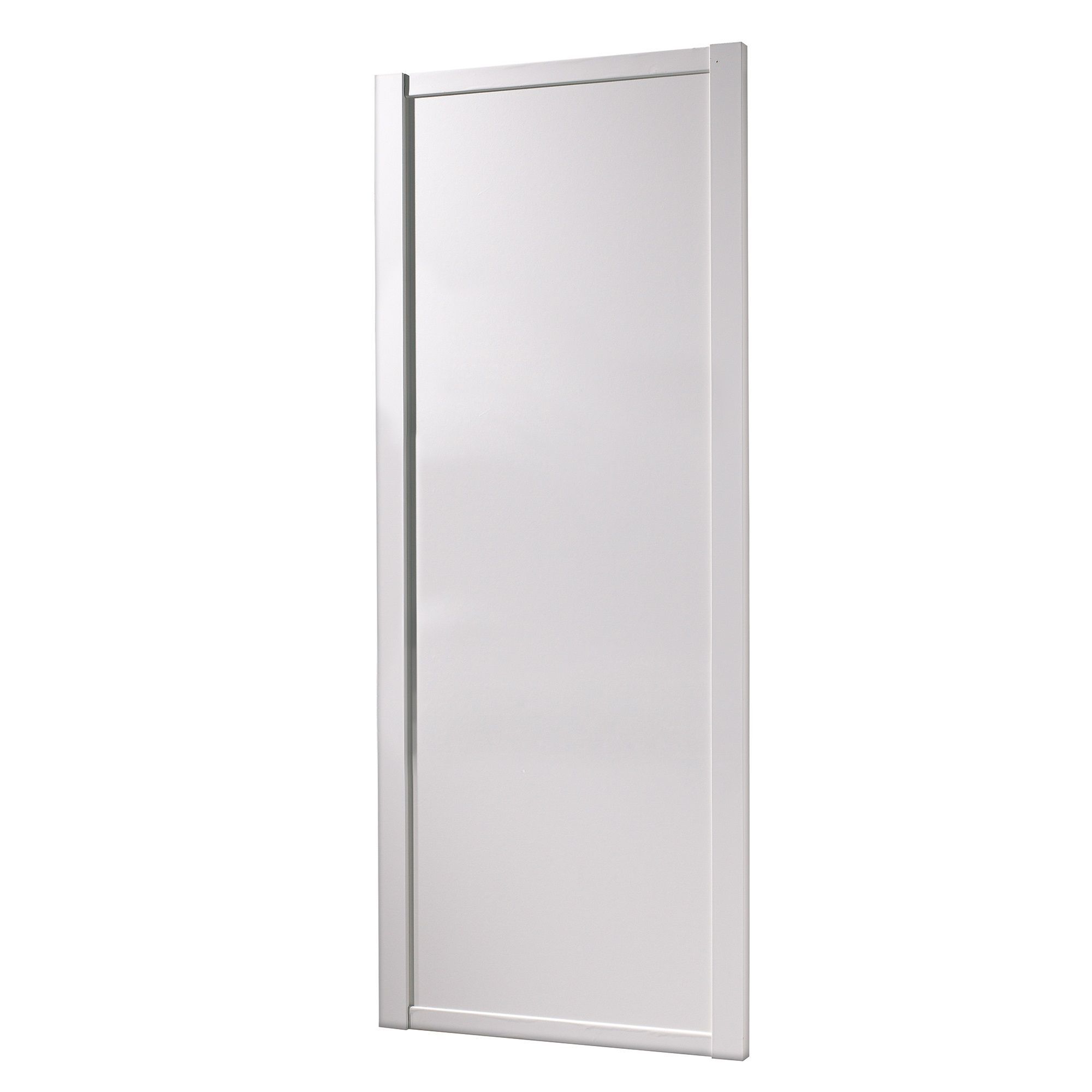 Spacepro 1 Panel Matt white Sliding wardrobe door (H)2220mm (W)914mm