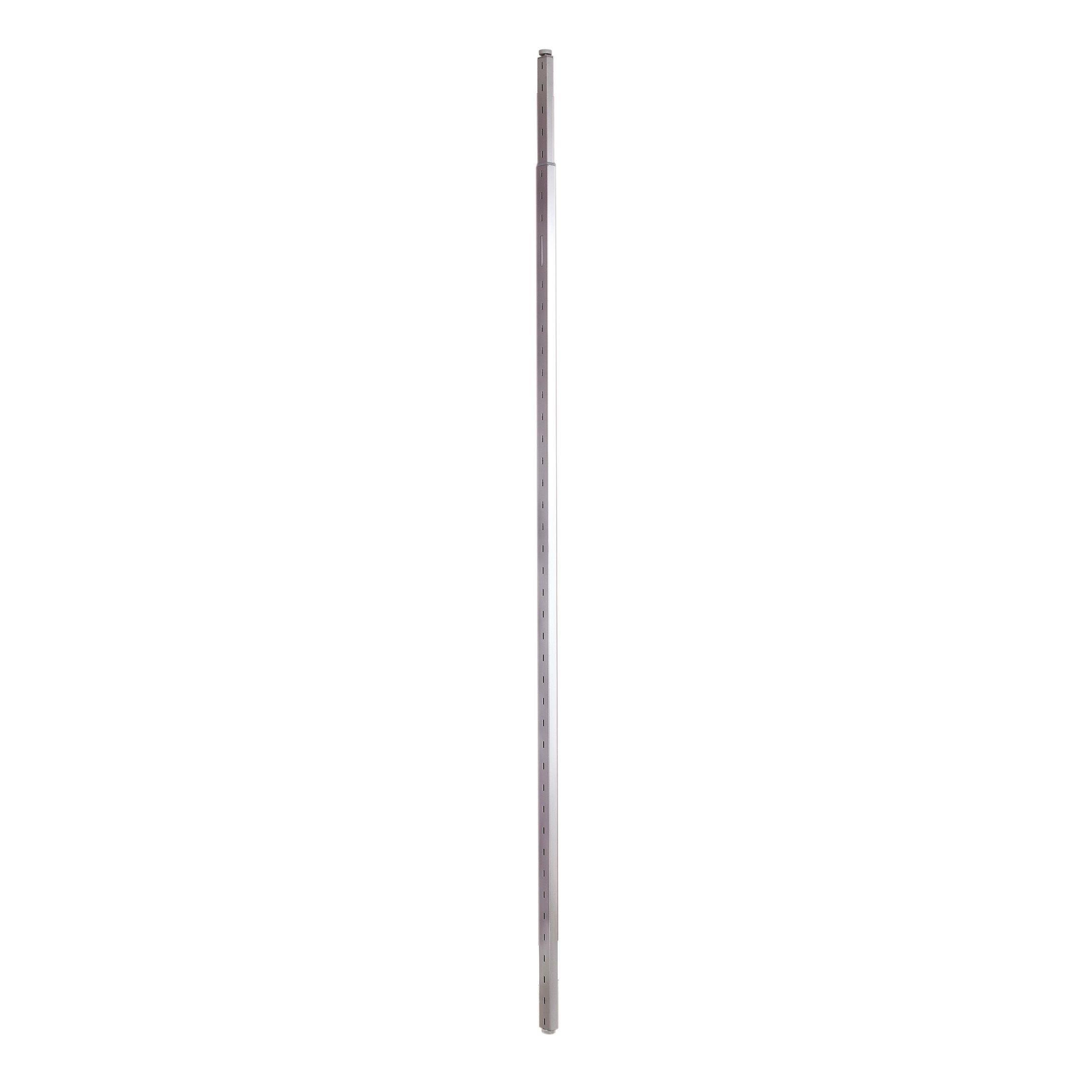 Spacepro Aura Floor to Ceiling Telescopic Silver Tall Post, (W)25mm (H ...
