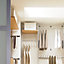 Spacepro Aura Oak effect Shelf (L)900mm (D)500mm