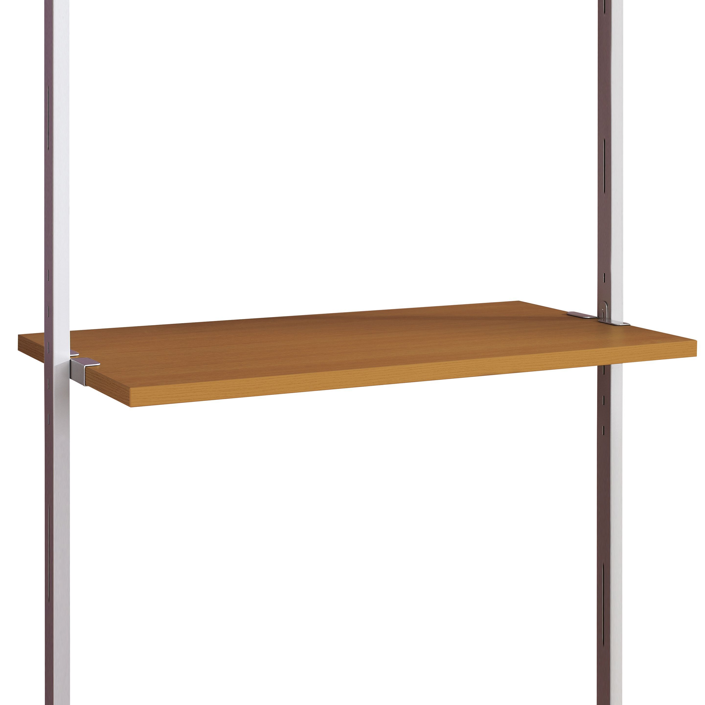 Spacepro Aura Oak effect Shelf (L)90cm x (D)50cm