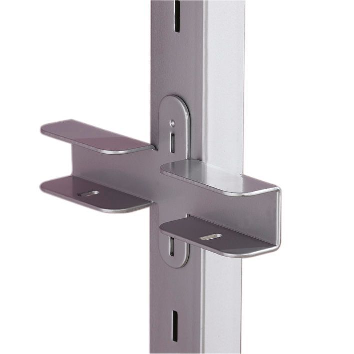 Spacepro Aura Steel Shelving bracket (H)27mm (D)150mm, Pack of 2