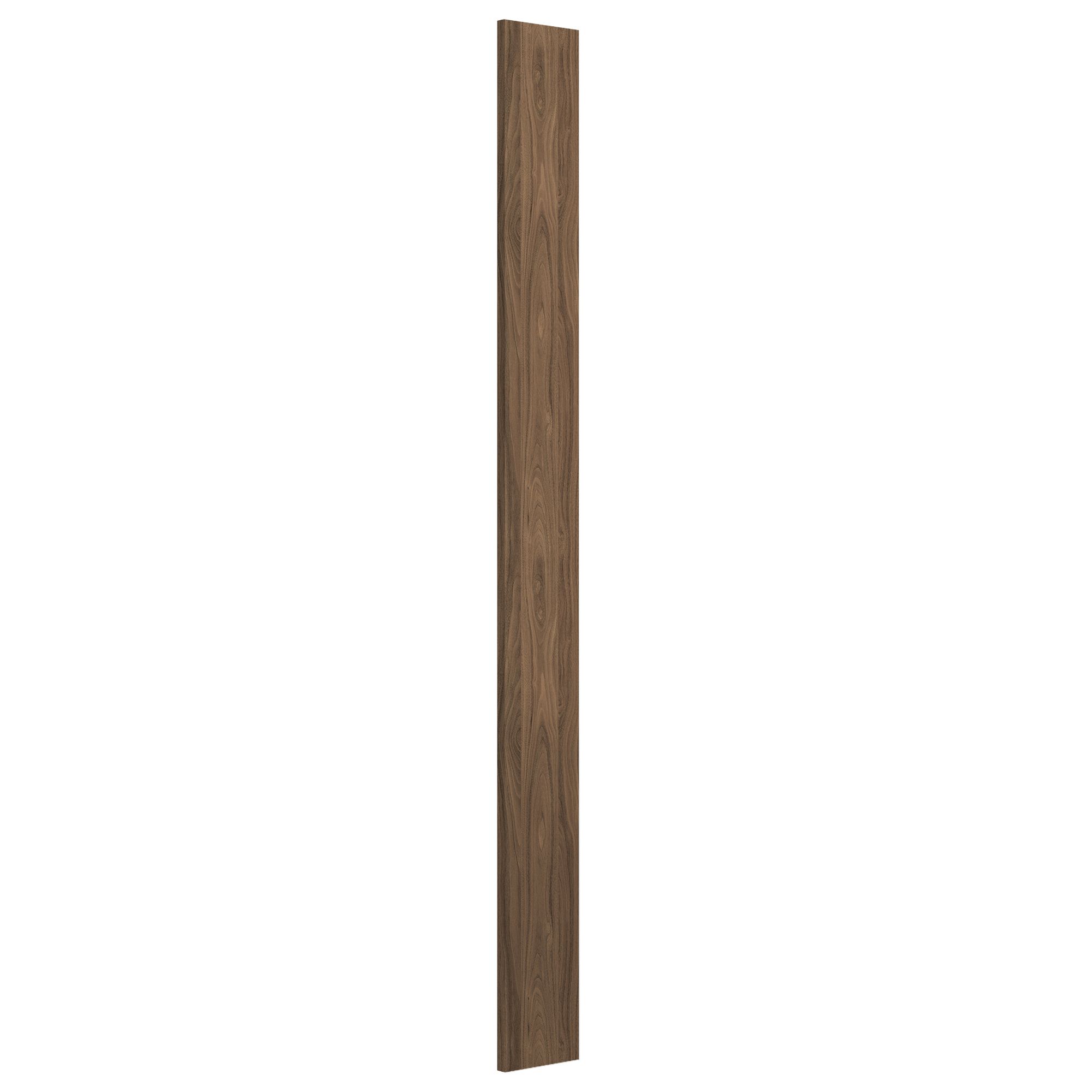 Spacepro Brown walnut effect Wardrobe Liner panel (W)90mm
